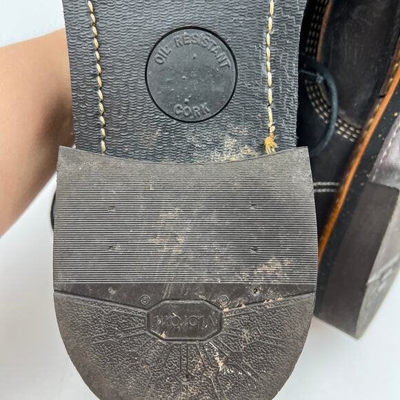 Thorogood Beloit Black Leather Boots 814-6532 - Picture 4 of 9